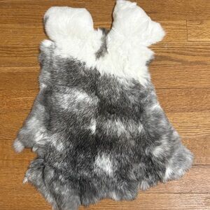0803 rabbit pelt crafts decor taxidermy